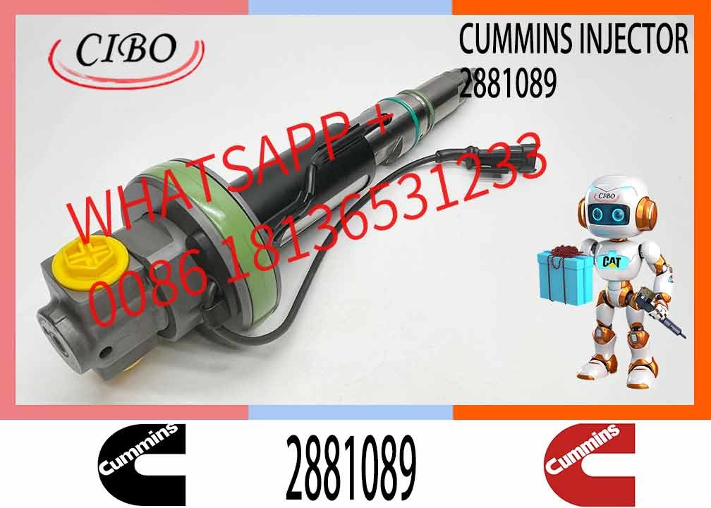 Diesel Engine Parts K19 QSK19 QSK Engine Fuel Injector 2882130 2881089