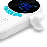 Home Digital Durable Pocket Size Portable Fetal Doppler Baby Heart Monitor Fetal