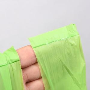 China Household Products Packaging Biodegradable Cornstarch Shopping Bag with Customized Size factory