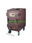 Durable Brown Electric 116Litre Front Loading Insulated Food Pan Cart