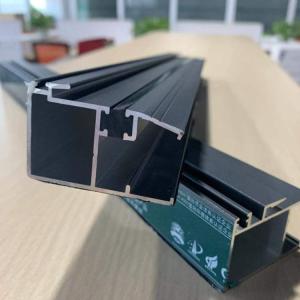 China Powder Coated Aluminium Alloy Extrusions Profiles Aluminium Profile Section factory
