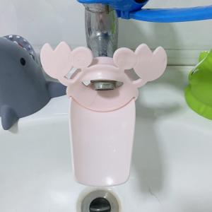China Crab Soft Animal Waterspout Cover Baby Faucet Extender Silicone factory