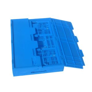 Lightweight Foldable Plastic Container 600*400 Mm Virgin Polypropylene Foods