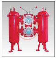 China Filter Low Voltage Protection Devices oil lubricating system double cylinder filter factory