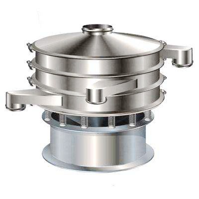Rotary Vibrating Sieve Machine Exquisite Mesh Changing 1500r / Min 1.1kw