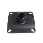 Black Cast Iron Barber Chair Oil Pump Bracket With 5mm Wall Mounting Hole