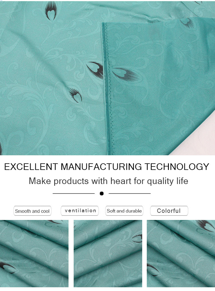 Shrink Resistant Tricot Mattress Quilted Fabric For Home Textile