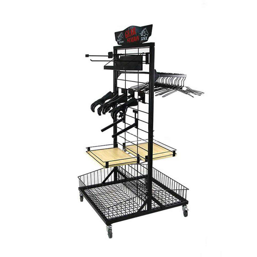 Home Metal Display Stands Textile Shop Pillow Display Stand Metal Display Rack