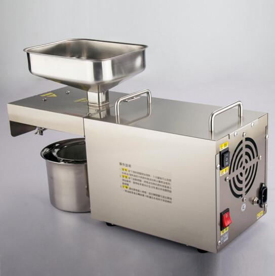 Screw Household Oil Press Machine , Home Cold Press Oil Extractor Physical