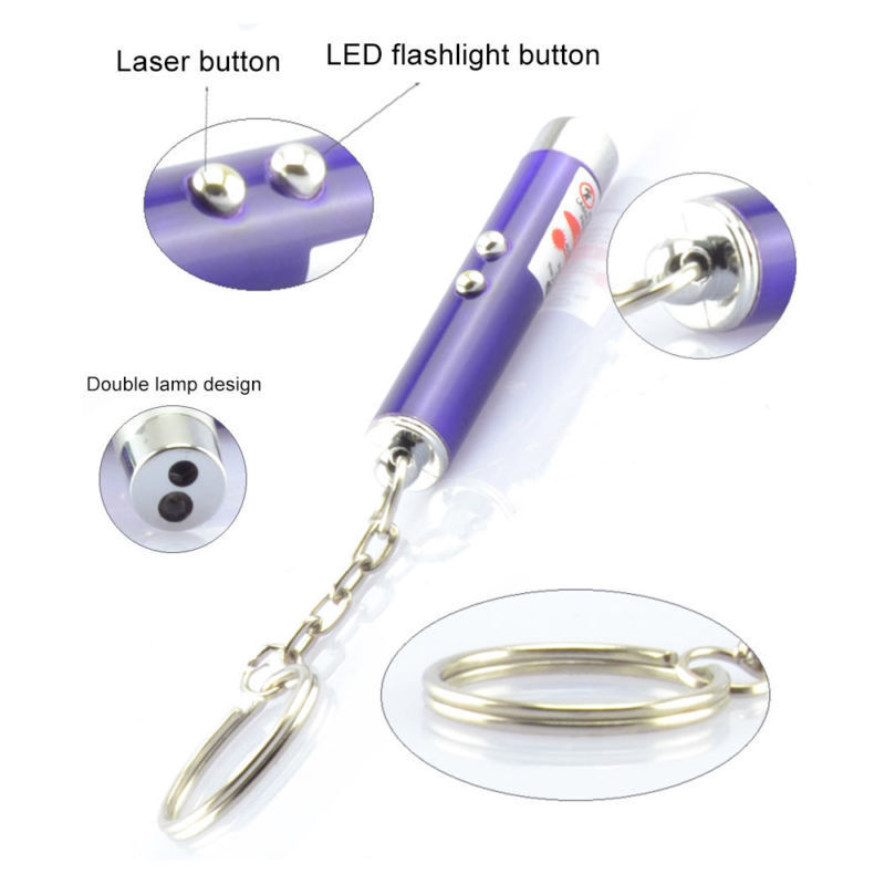 Laser Cat Toy Interactive Battery Operated Laser Pointer Toy Small Animals