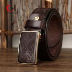 Standard Width Genuine Leather Belt For Professional Occasion First Layer Of