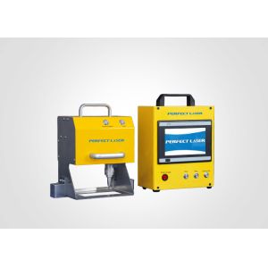 Portable Handheld Dot Peen Marking Machine With 7inch Touch Screen Controller