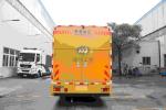 Diesel 500mm Wheelbase 6.8L 300KW Power Supply Vehicle