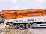 Zoomlion 56m Small Concrete Pump Truck Truck Mounted Boom Pump Remanufactured