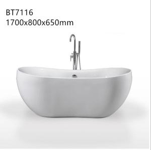 China Luxurious Popular Freestanding Jacuzzi Bathtub Acrylic For Household And Hotel factory