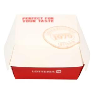 China Greasproof Folding Printed Burger Boxes Packaging Take Away ODM factory