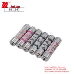 ASTA BS1362 SS167 Compliant Ceramic Automotive Fuses With Flat Head Tubular