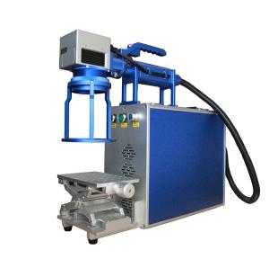 China 20W 30W Mini Portable Handheld Fiber Laser Marking Machine factory