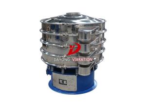 China Food Processing 3 Layer SUS304 Rotary Vibrating Screen factory