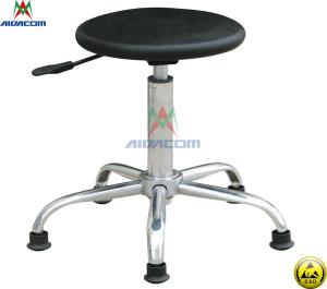 China Cleanroom 10e8 Ohm 620mm Adjustable ESD Antistatic Chair factory