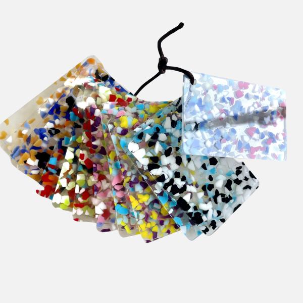 3mm Transparent Special Color Patterned Acrylic Plexiglass Panel For Decoration Craft