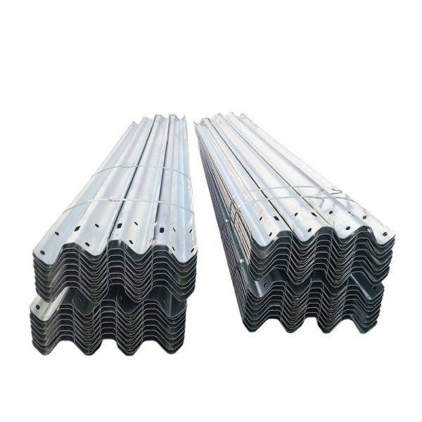 Straight Barrier Galvanized Highway Aashto M180 W Beam Corrugated Guardrail
