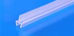 Bathroom Shower Door Seal Strip Anti Corrosion Shower Door Sweep Lightweight