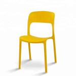Modern Plastic Dining Chairs Multi Purpose For Home / Office / Cafe