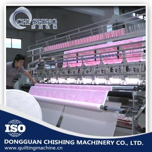 China 110 Inches Computerized Quilting Machine 3.5 KW Rating Power , 200-500 RPM Speed factory