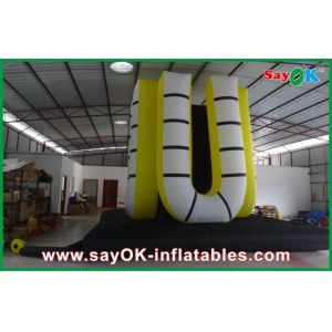 China Logo Printing Custom Inflatable Products waterproof , U Shape factory