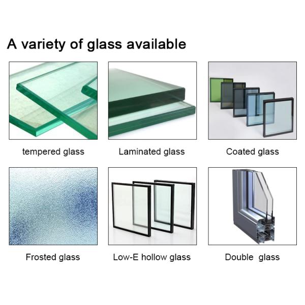 10 Year Warranty Wholesale Exterior Patio Grey Black Folding Aluminum Frame Glass 2+2 Open Bi Fold Door in China