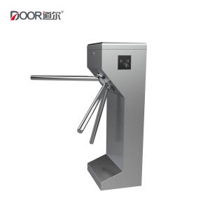 China Hot Sale RFID Card Reader 500mm Width Semi-Automatic Tripod Turnstile Waterproof/RS485 factory