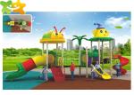 Anti - Skid Plastic Playground Slide Themed Playground Equipment