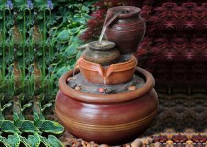 China Garden Decor Lighted Outdoor Water Fountains factory