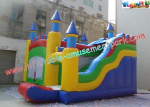 China Commercial Grade PVC Inflatable Bouncer Slide , Kids 4 In 1 Bounce House factory