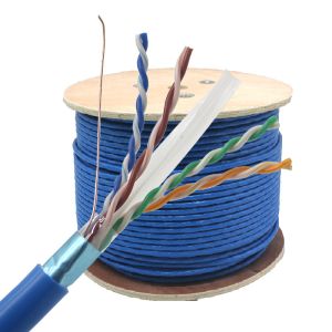 China Cat6 Cat7 Cat8 Twisted Pair Cable UTP FTP SFTP Network Lan Cable LSZH PE JACKET on sale