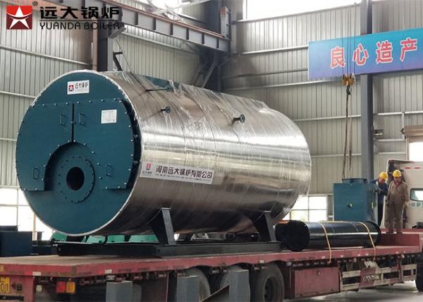 Low Pressure Oil Hot Water Boiler Horizontal Style Electrical Control CE