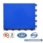 Futsal Antimicrobial Interlocking Sports Mats Square 2500N Vinyl Flooring