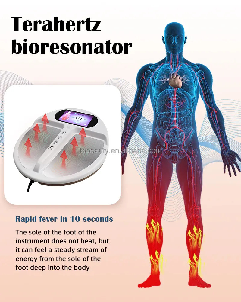 Terahertz Foot Magnetic Heating Foot Pemf Physiotherapy Device