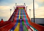 Hotels Big Water Slides / Fiberglass Pool Slide For Outdoor Water Parks