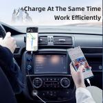 Fireproof PC Phone USB Car Chargers Mini 20W PD3.0 QC3.0