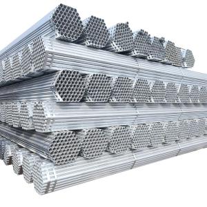 China TISCO Hot Dipped Gi Steel Pipe 1/2&quot; To 16'' Galvanized Welded Pipe factory