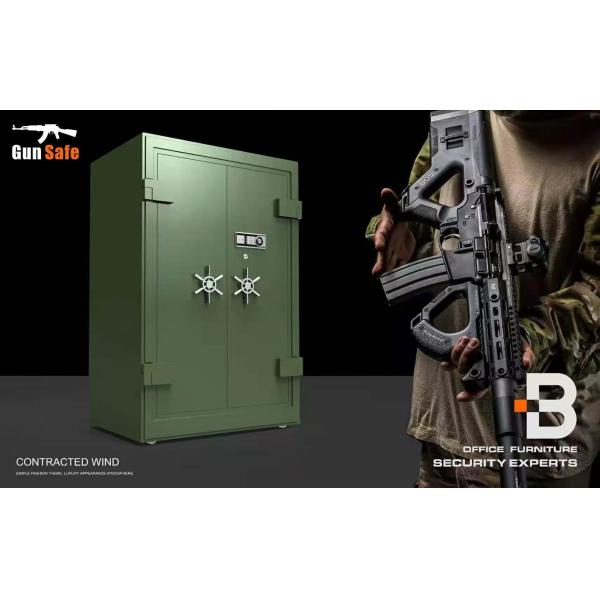 Metal H1300 Military 10 Gun Security Cabinet Weapons Gun Security Locker
