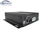 1080P AHD Dual SD security mobile dvr 4Ch Gps 3g 4g Wifi For Bus Fleet
