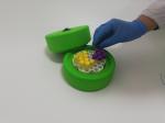 Biology Experiment Cell Freezing Container For 30*1*2ml Cryogenic Vials Alcohol