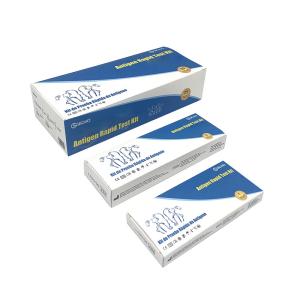 China Home Antigen Sars Cov 2 Rapid Test Kit Nasal Swab / Throat Swab CE FDA factory
