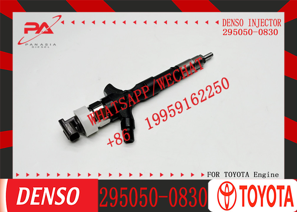 New Diesel Fuel Injector 295050-0830 for Toy-ota Dyna 1KD-FTV 23670-39395 23670-30390