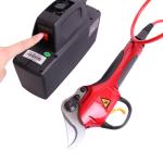 SWANSOFT 30mm Electric Pruning Shear Telescopic Pole 2.5m Garden Electric