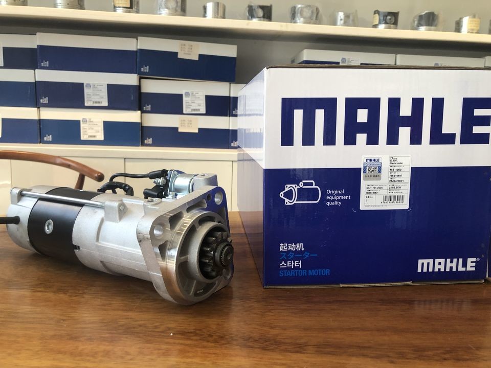 M009T62671 MAHLE D7D Starter Motor 24V 5.5KW For Volvo EC240 EC290 Overhaul Set