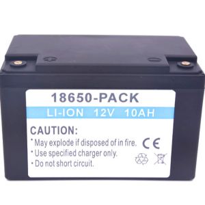 China Big Capacity 10Ah 12V 18650 Li Battery Pack INR ICR 120wh Lithium Rechargeable Battery for Power Tools on sale